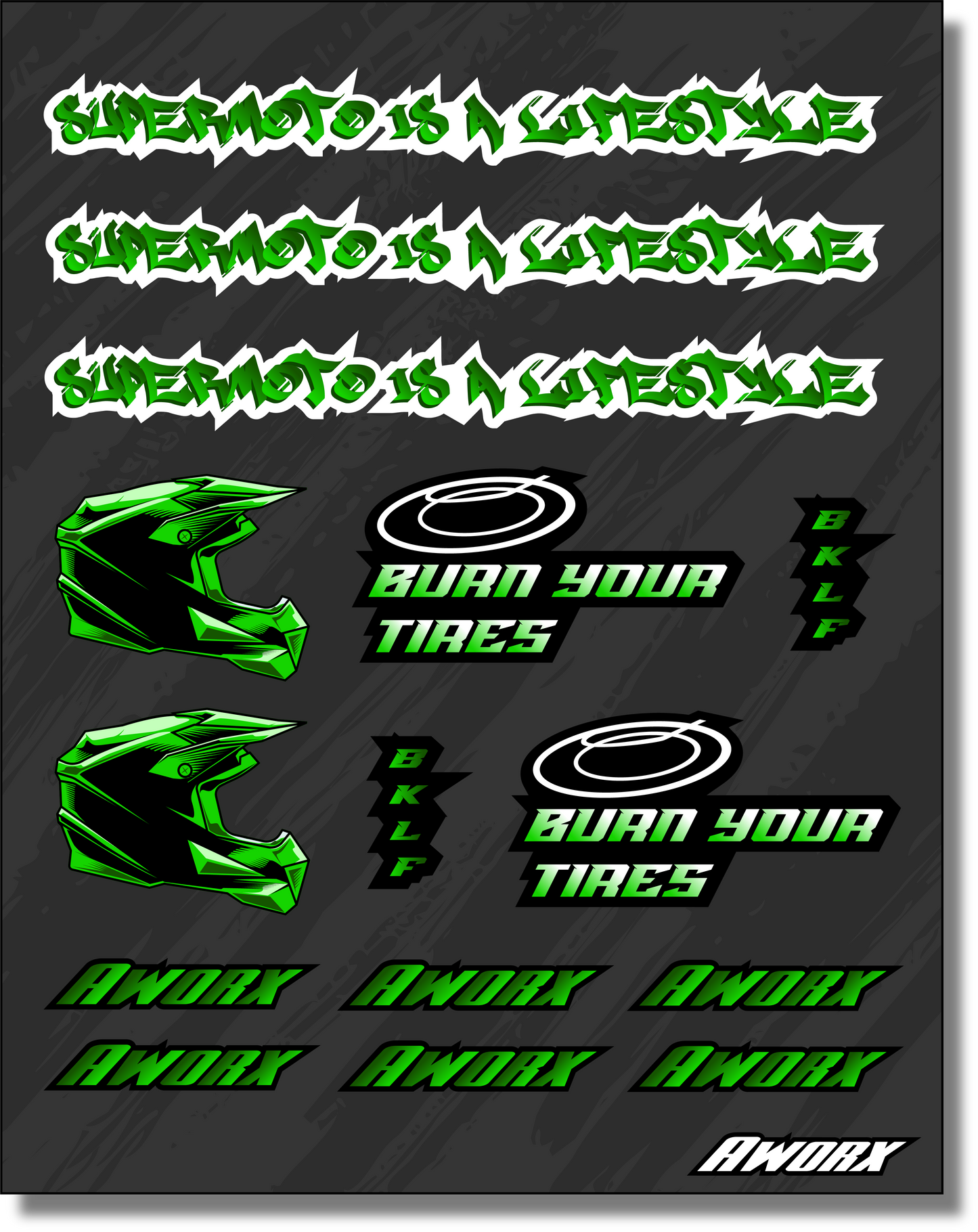 Stickerset "Green"